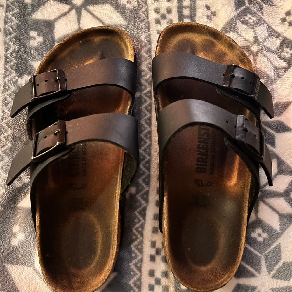 Black Birkenstocks size 36